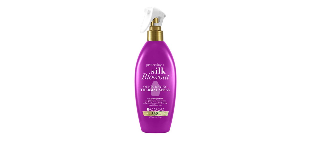 Best OGX Protecting + Silk Blowout Quick Drying Thermal Spray