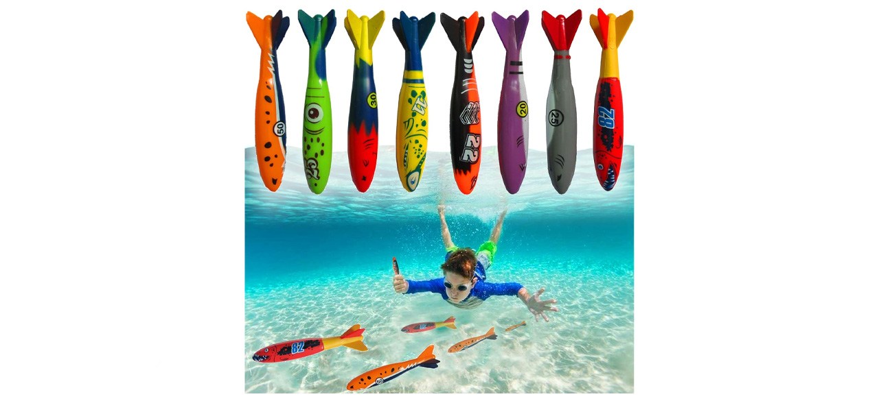 Haktoys Underwater Diving Torpedo Bandits