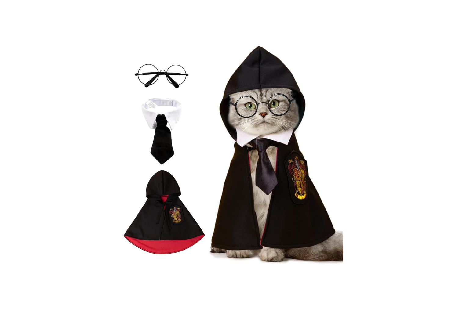 Best Tiubndsbcx Halloween Wizard Cat Costume