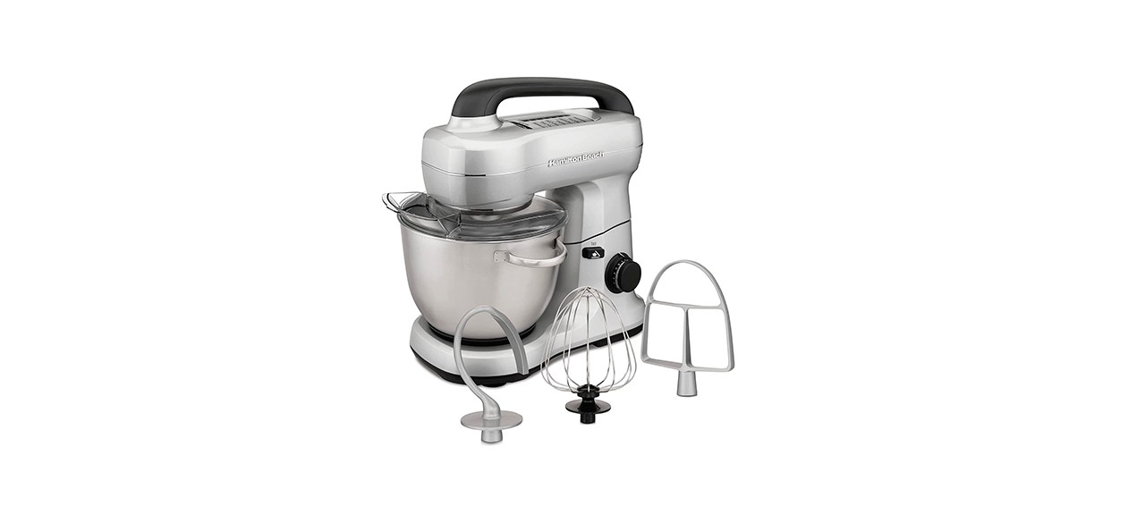 Best Hamilton Beach Electric Stand Mixer in Silver