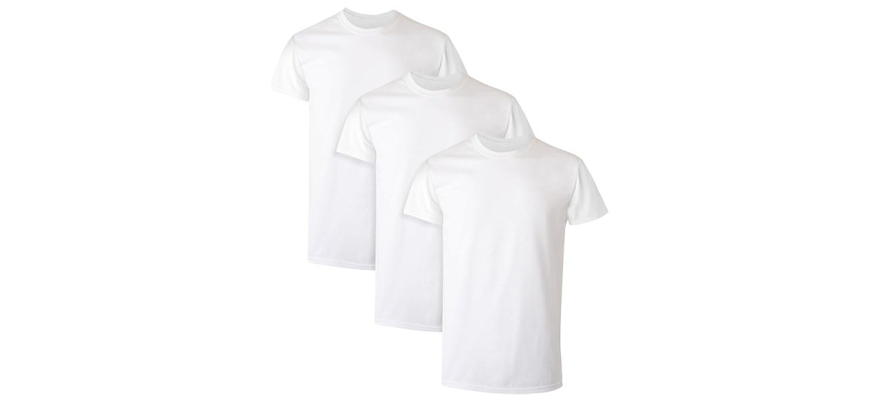 Hanes Men’s Tagless Cotton Crew Undershirt