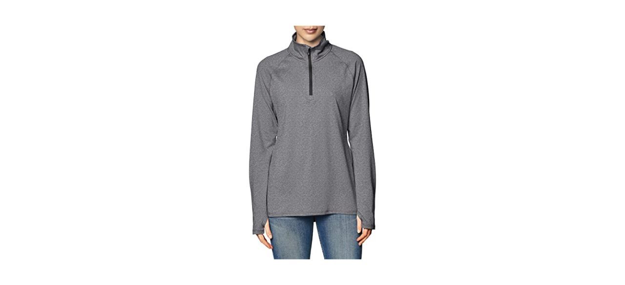 Best Hanes Women's Sport Performance Fleece Quarter-Zip Pullover