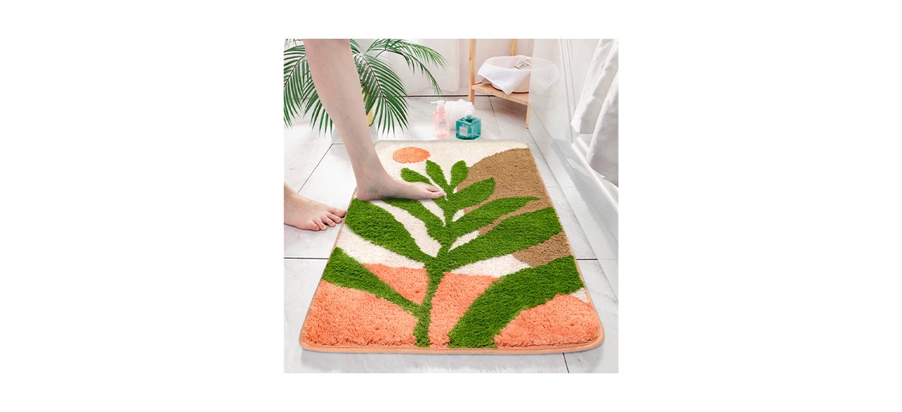 Best Haocoo Abstract Art Bath Mat