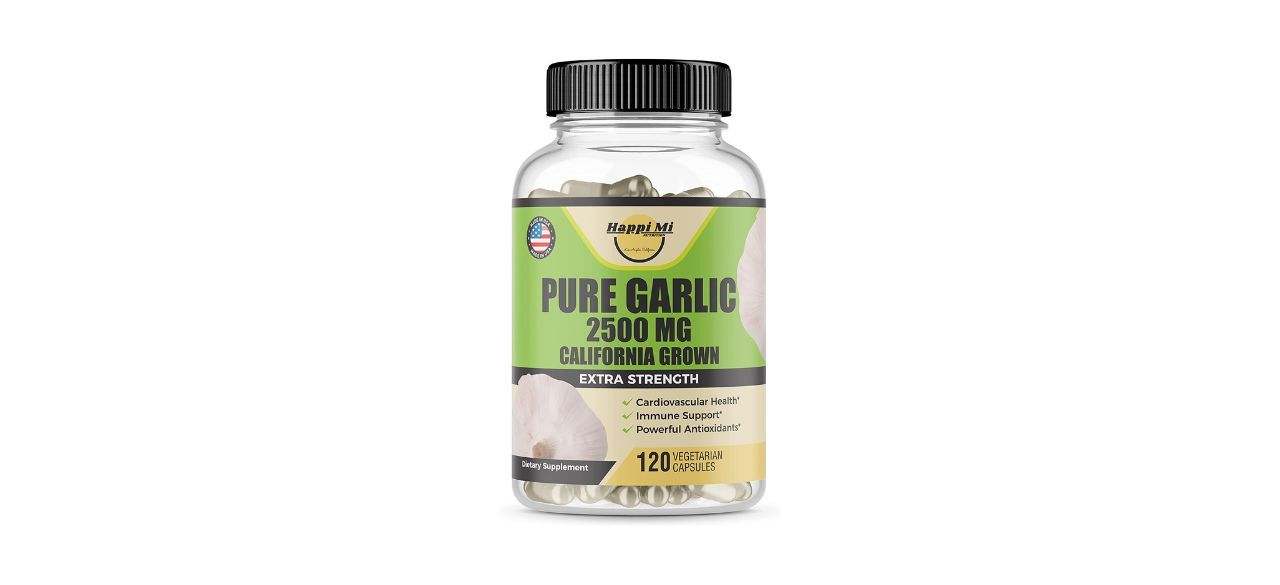 Best Happi Mi Nutrition Organic Garlic Capsules