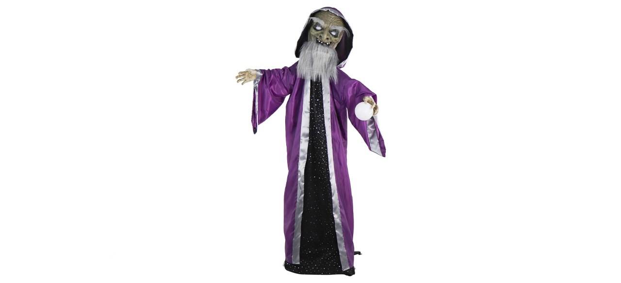 Haunted Hill Farm Talking Animatronic Wizard