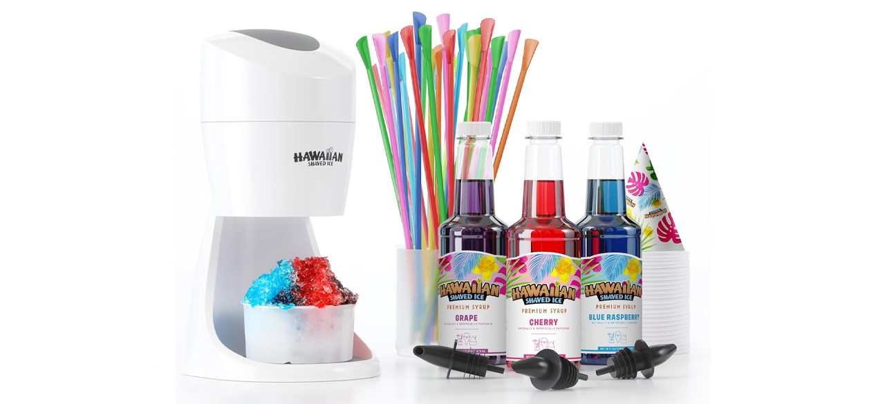 Hawaiian Shaved Ice S900A Shaved Ice and Snow Cone Machine