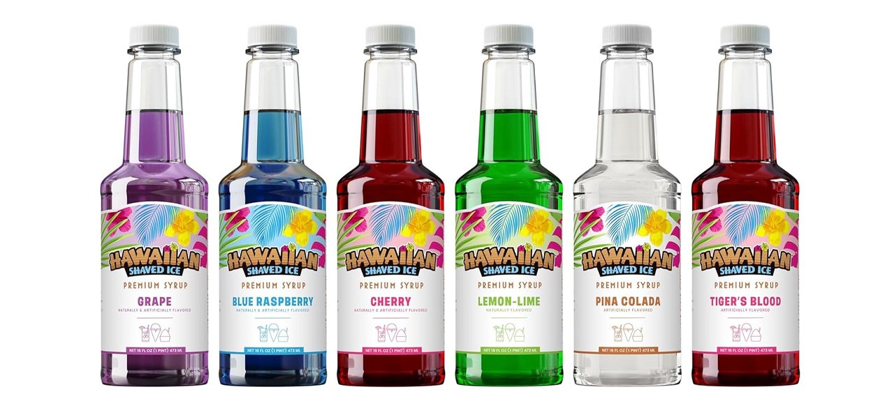 Hawaiian Shaved Ice Syrup set