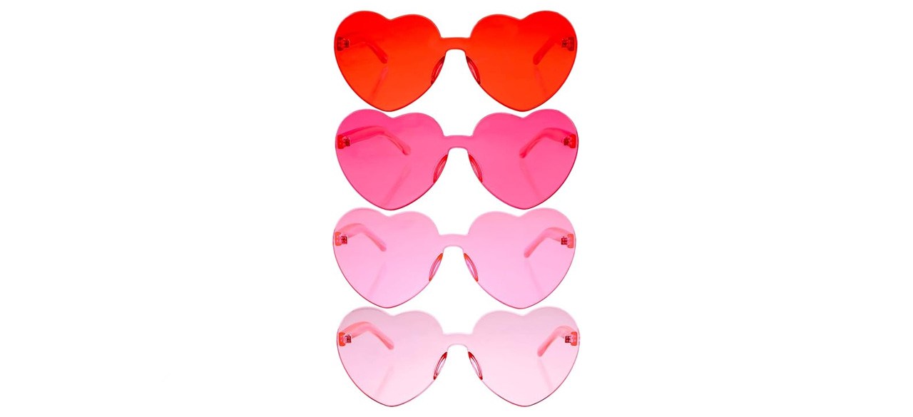 Heart-shaped specs