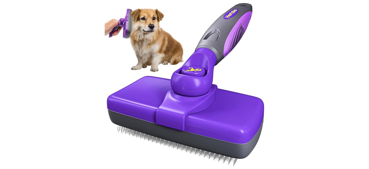 Hertzko Self-Cleaning Slicker Brush
