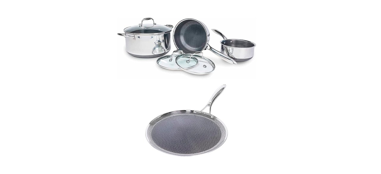 How does Hexclad cookware stand up to well-known brands?