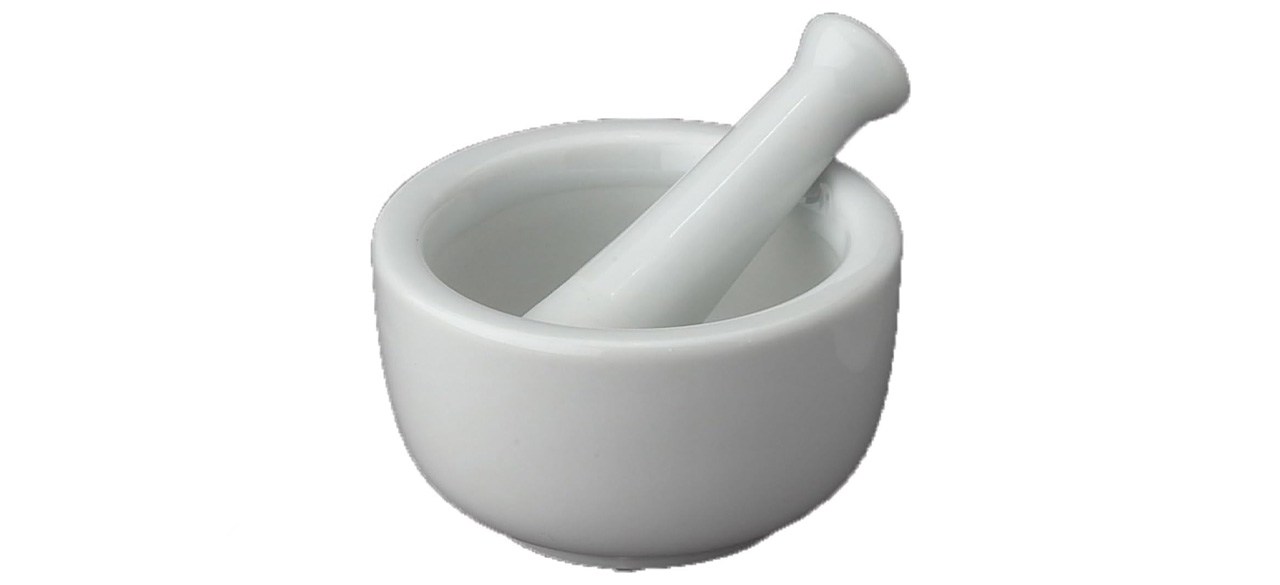 HIC Porcelain Mortar and Pestle
