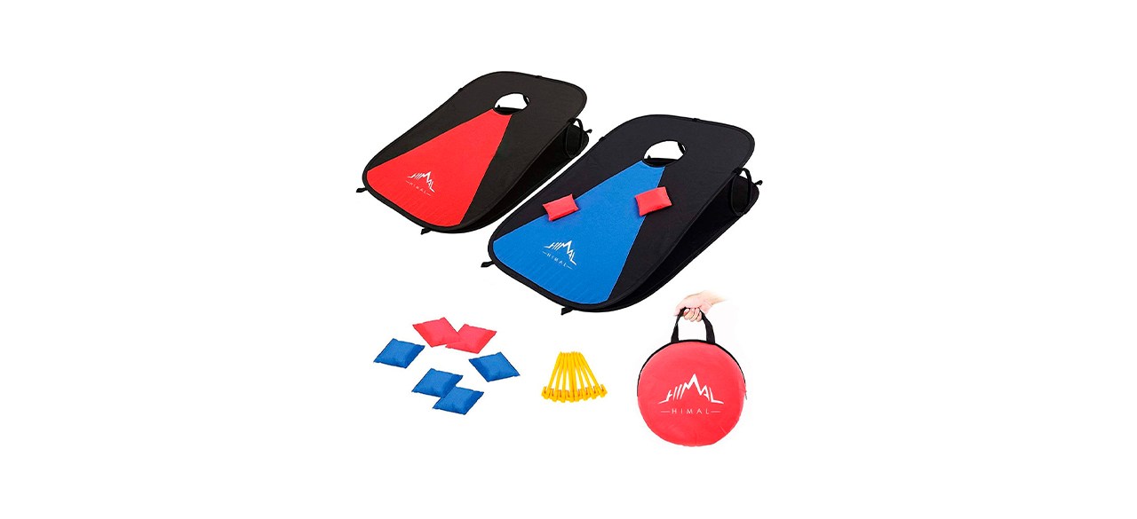 Best Himal Collapsible Portable Corn Hole Game