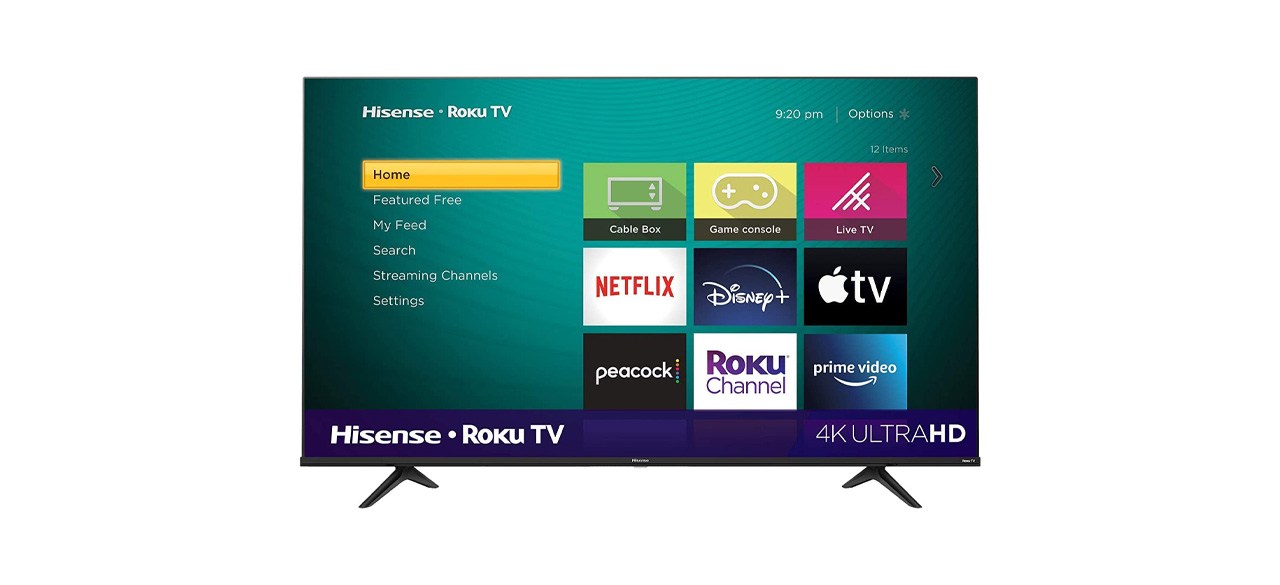 Best Hisense 43-Inch Class R6G Series LED 4K UHD Smart Roku TV