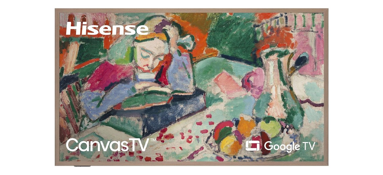 Hisense 55-Inch Class QLED 4K S7N CanvasTV Series Dolby Vision HDR Google Smart TV