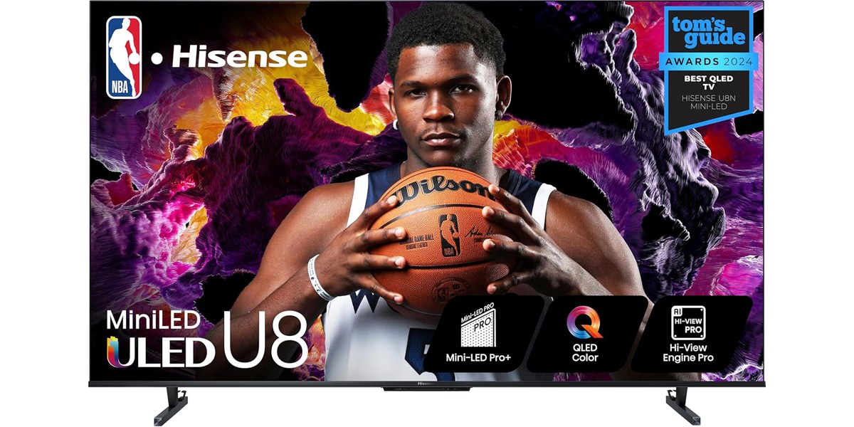 Hisense 55-Inch Class U8 Series Mini-LED ULED 4K UHD Google Smart TV