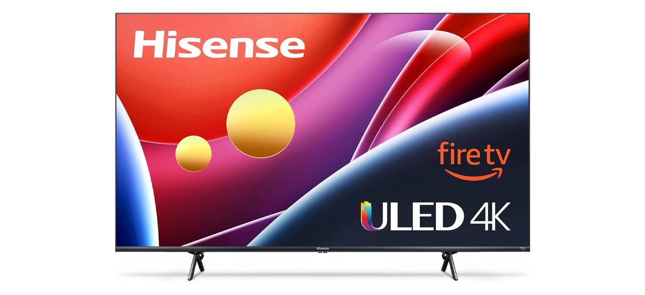 best Hisense 65-Inch Class U6HF Series ULED 4K UHD Smart Fire TV on white background