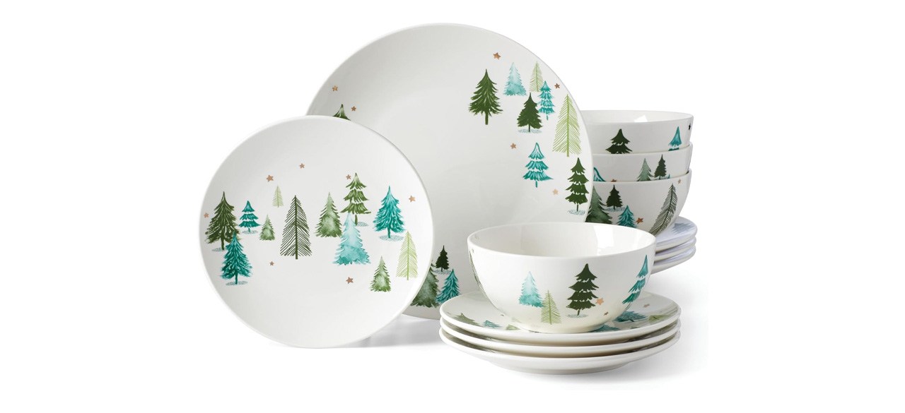 Lenox Balsam Lane 12-Piece Dinnerware Set