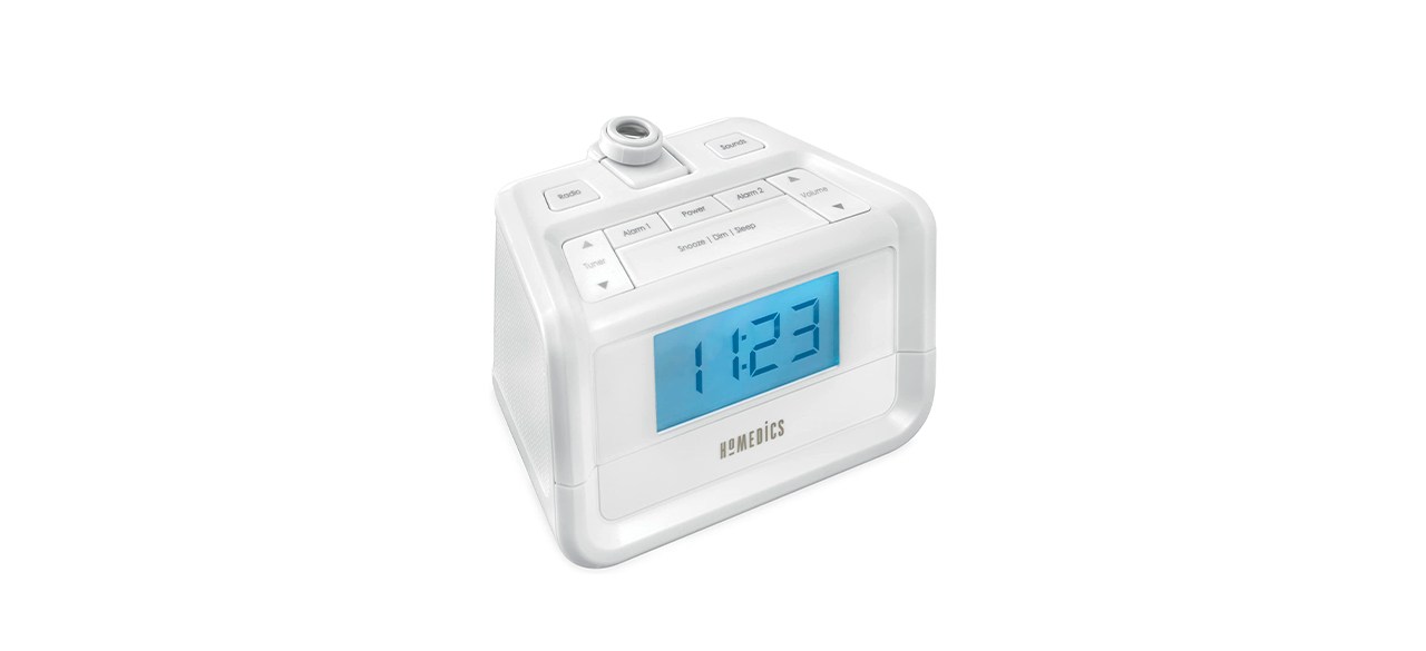 Best Homedics Sound Machine And Alarm Clock With Time Projection