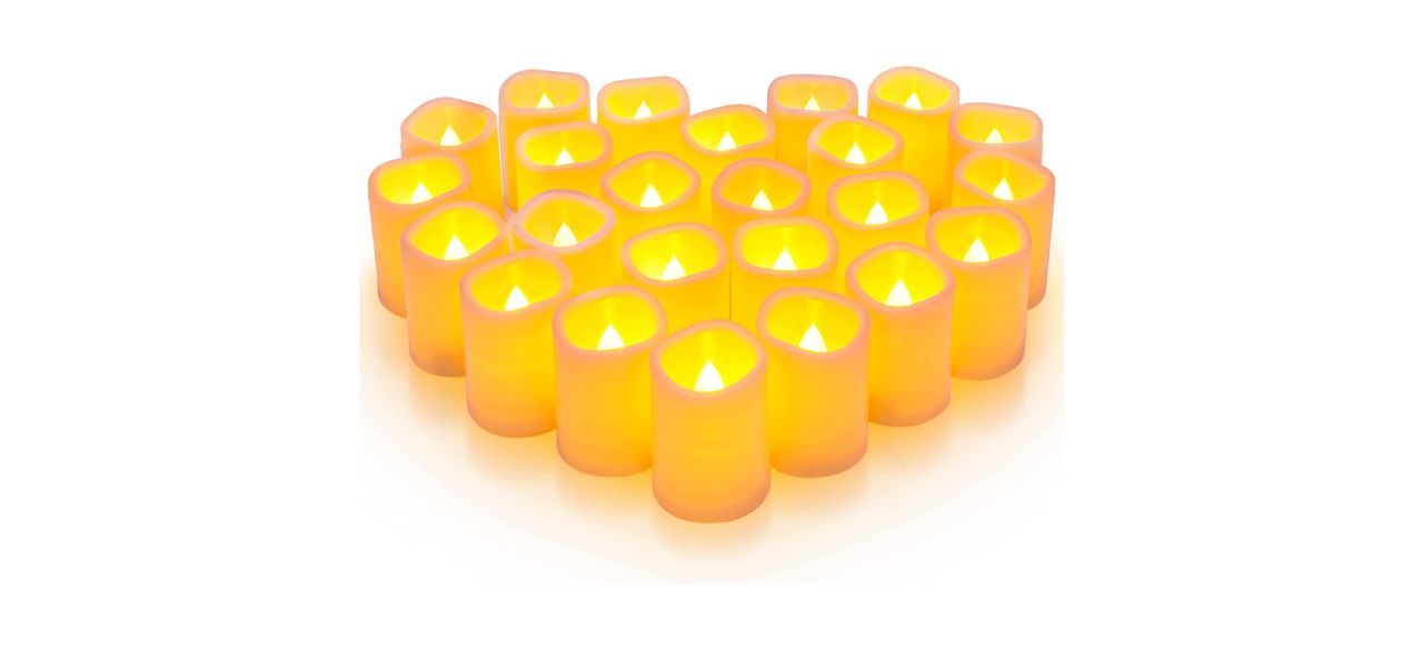 Best Homemory Flickering Flameless Votive Candles