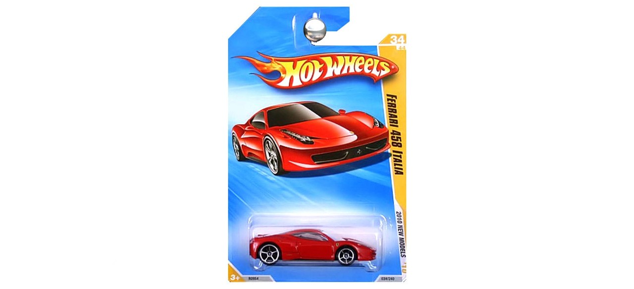 Hot Wheels 2010 Ferrari 458 Italia