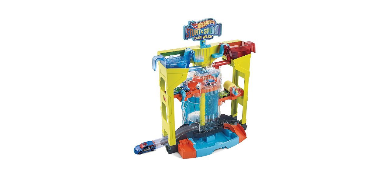 Best Hot Wheels Mattel Stunt & Splash Car Wash Playset