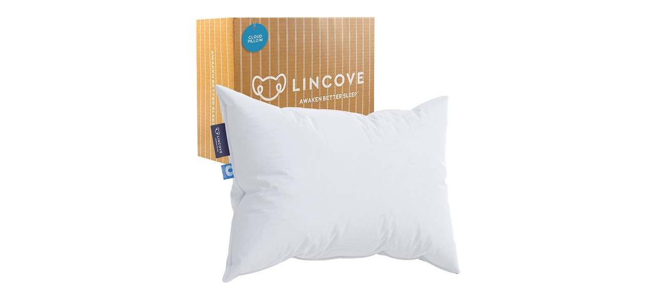 Lincove Cloud Natural Canadian White Down Pillow