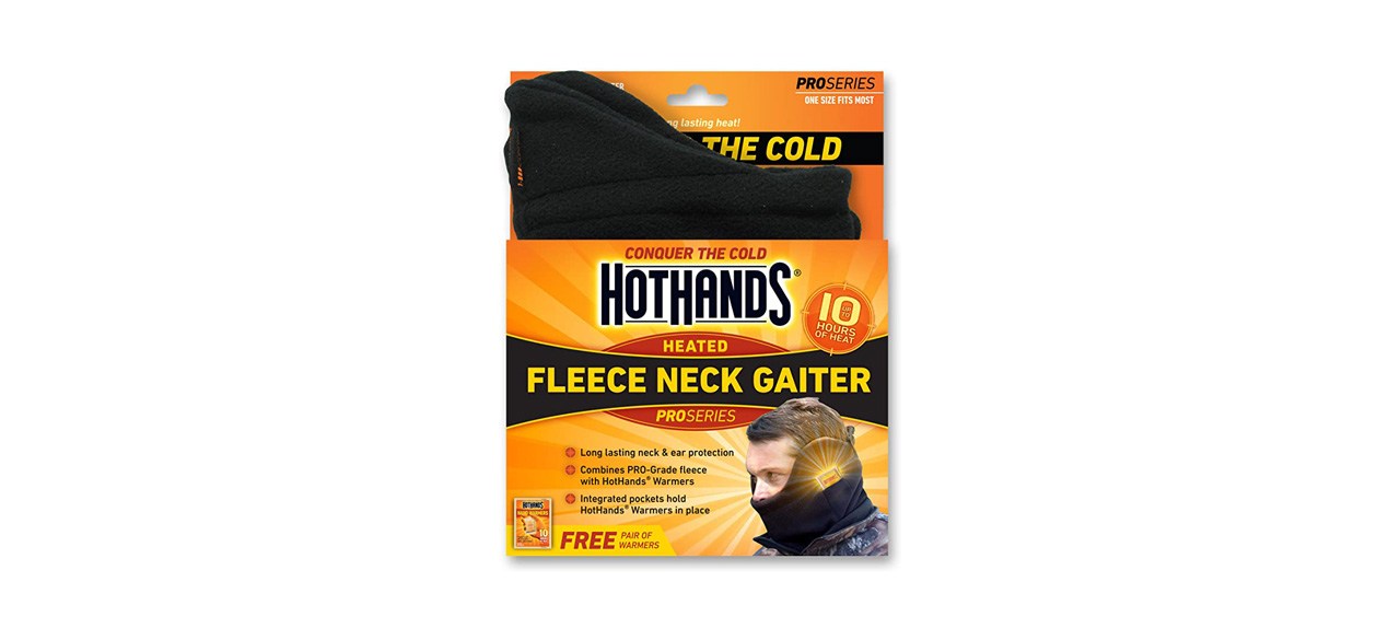 Best HotHands Heated Fleece Neck Gator