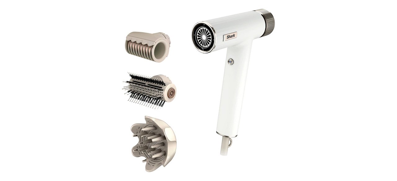 Best Shark SpeedStyle RapidGloss Finisher and High-Velocity Hair Dryer for Curly and Coily Hair