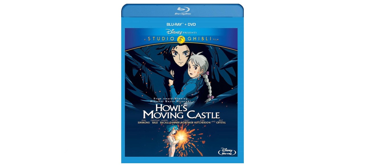 El mejor Blu-Ray de El castillo ambulante de Howl sobre fondo blanco