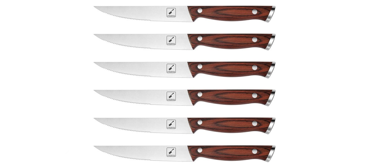 Imarku 6-Piece Steak Knives