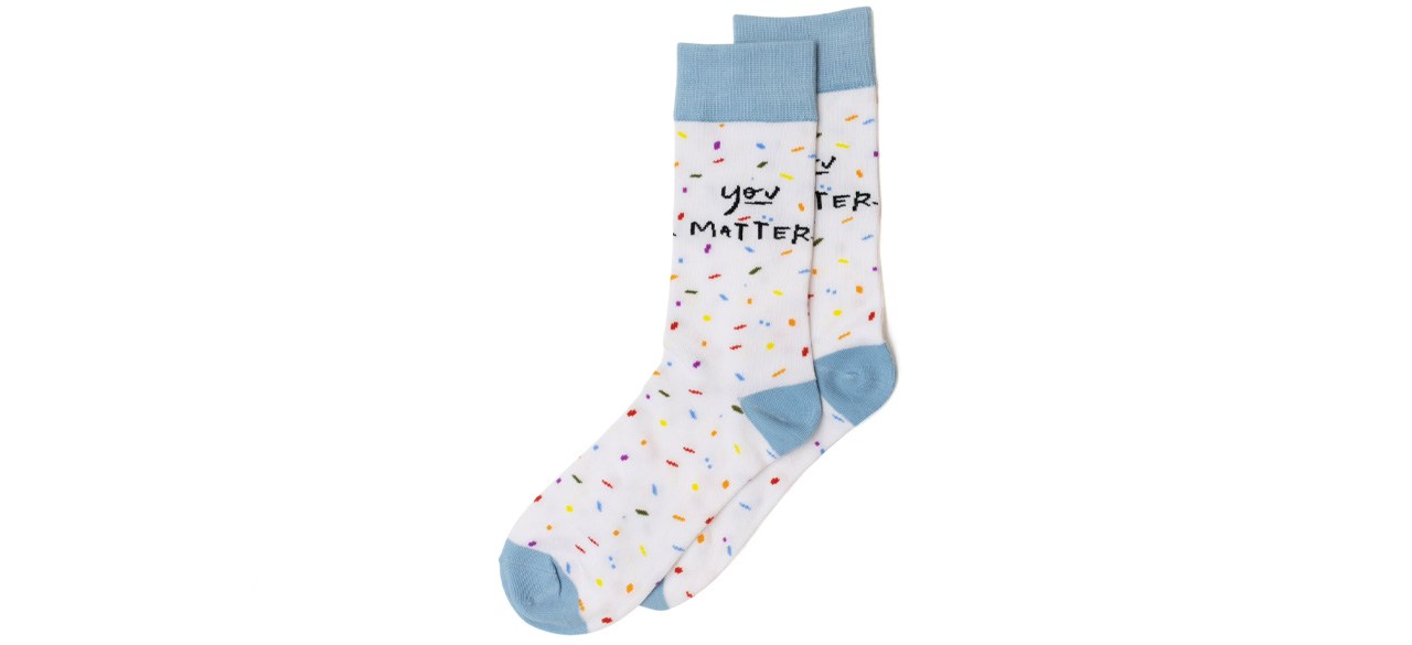 Ink Meets Paper Adult Unisex You Matter Pride Socks