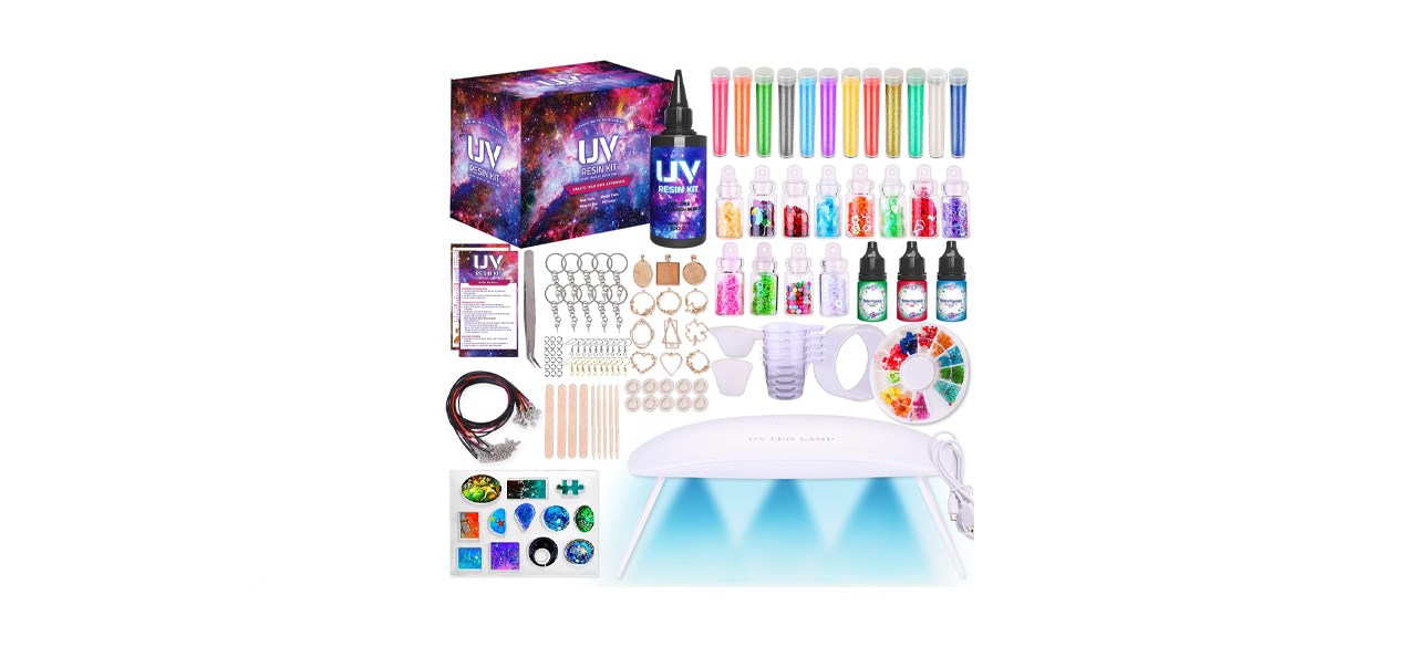 Best UV Resin Beginner Starter Kit with light, Review & DIY