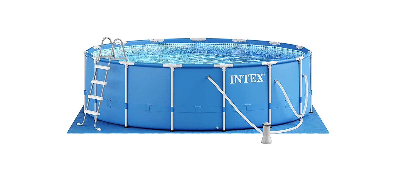 best Intex Above-Ground Swimming Pool Set