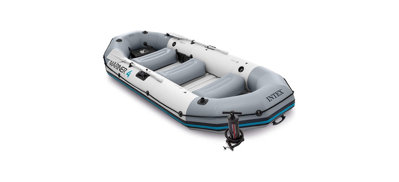 best Intex Mariner Inflatable Boat Set