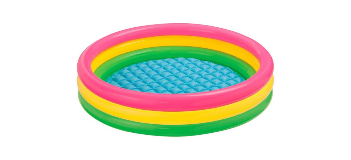 Best Intex Summer Sunset Glow Kiddie Pool