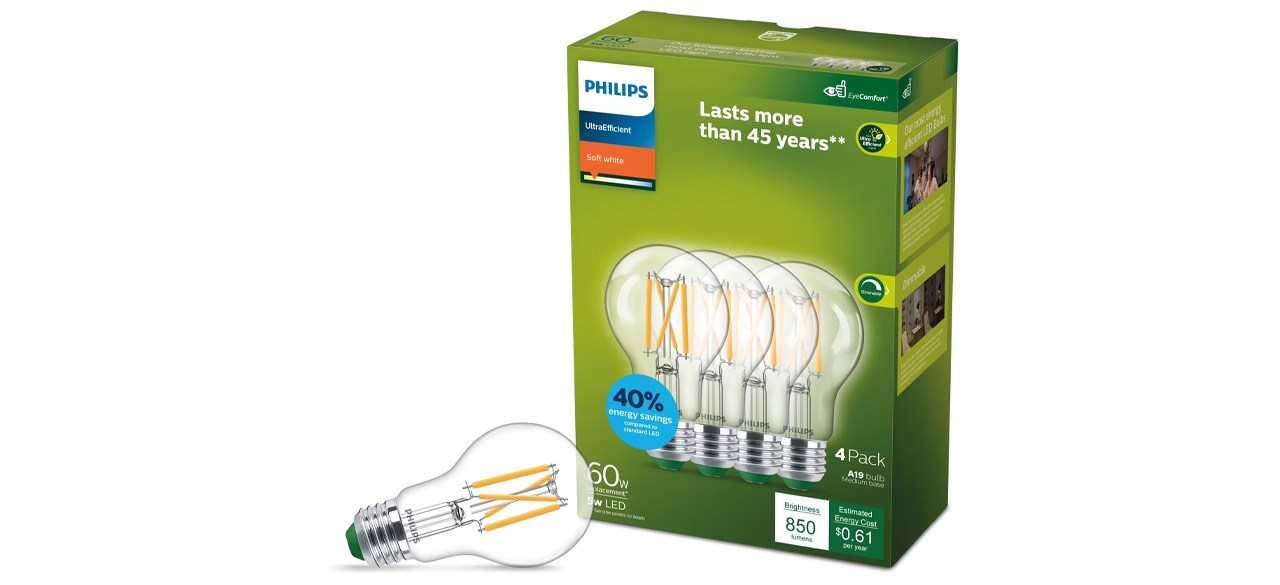 Philips Ultra Efficient LED 60-Watt A19 Light Bulb