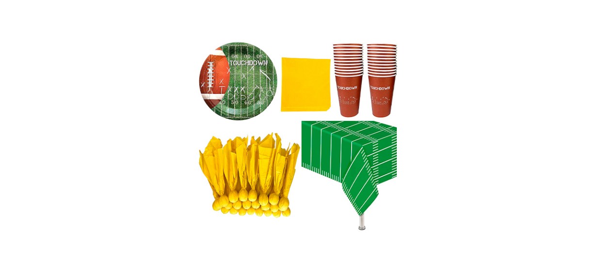 Best Island Genius Football Themed Party Supplies and Decorations