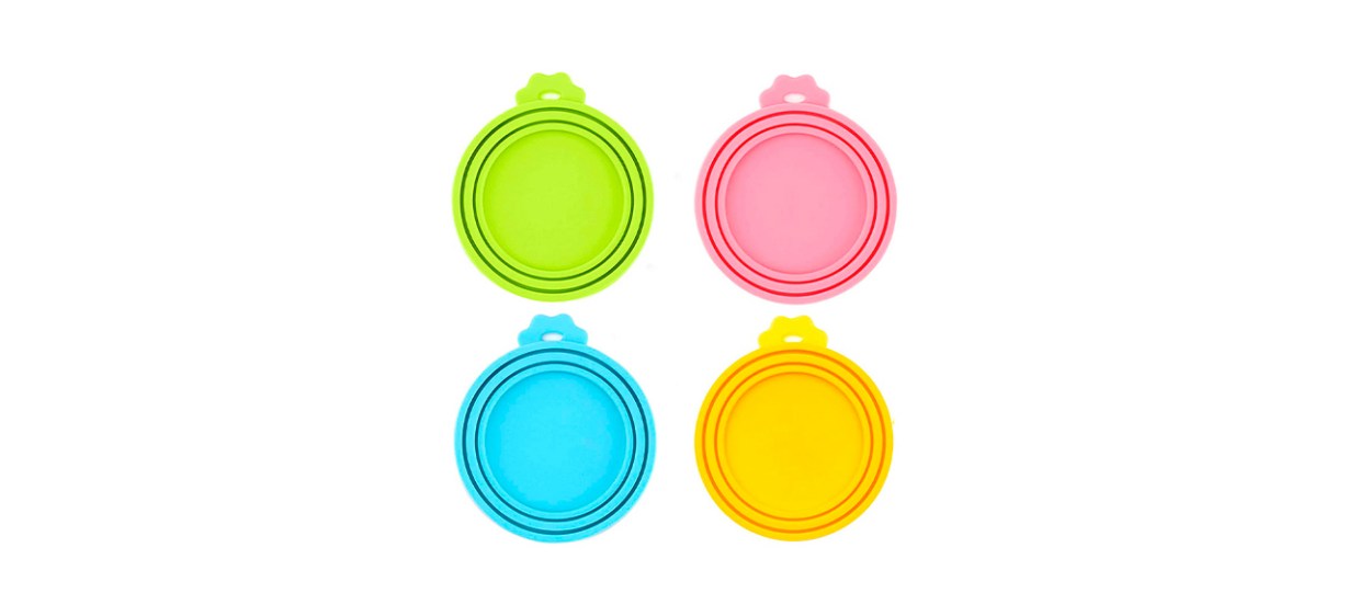 Best IVIA PET Universal Silicone Pet Food Lids