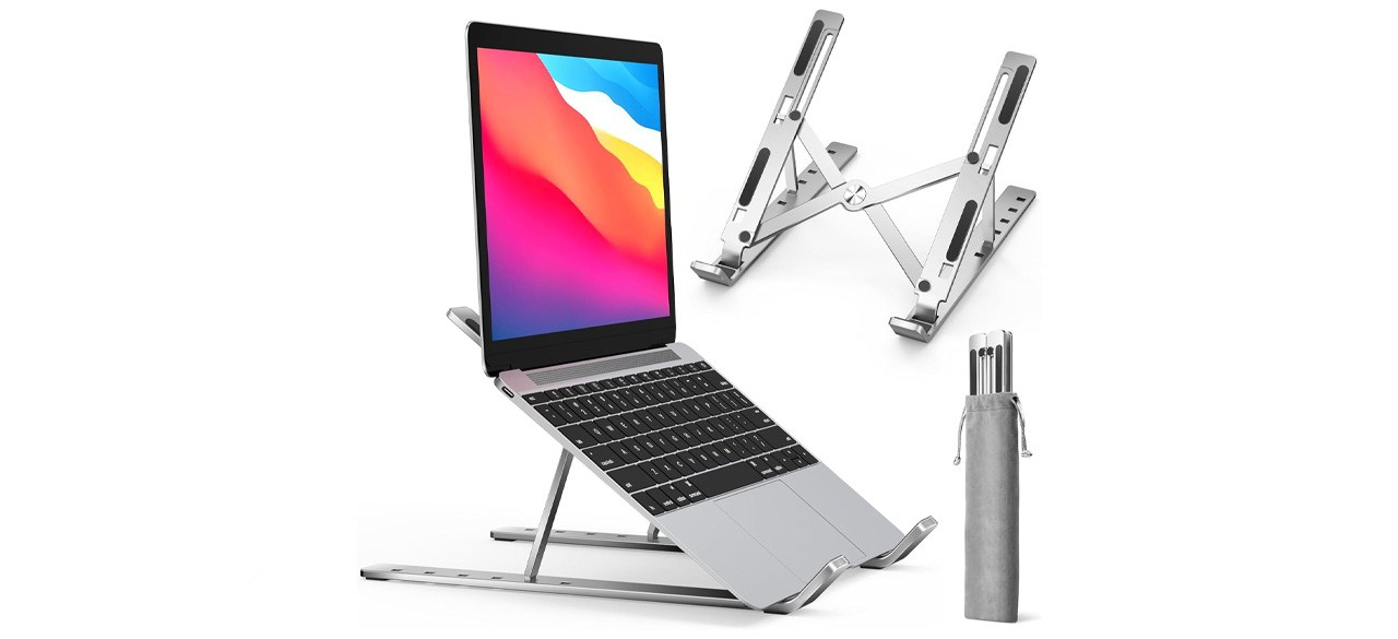 iVoler Aluminum adjustable and Foldable Laptop Stand