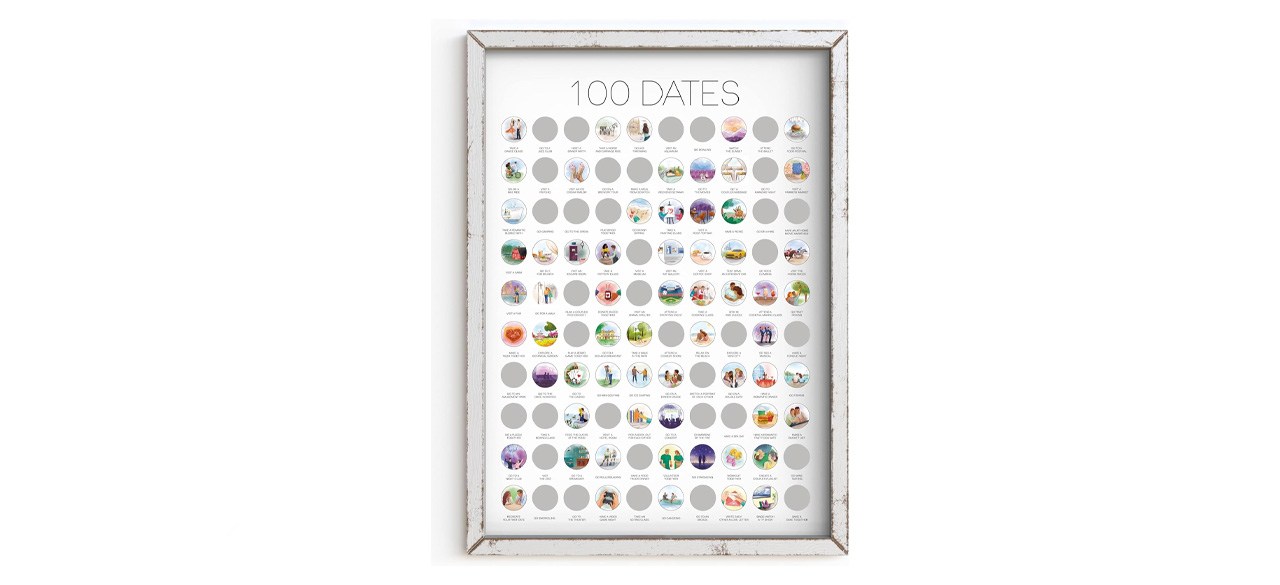 Best Ivvy and Co. 100 Dates Scratch Off Poster