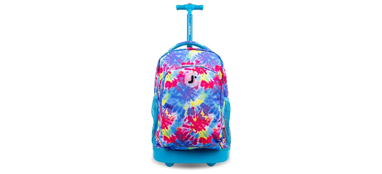 J World Sunny 17-inch Rolling Backpack