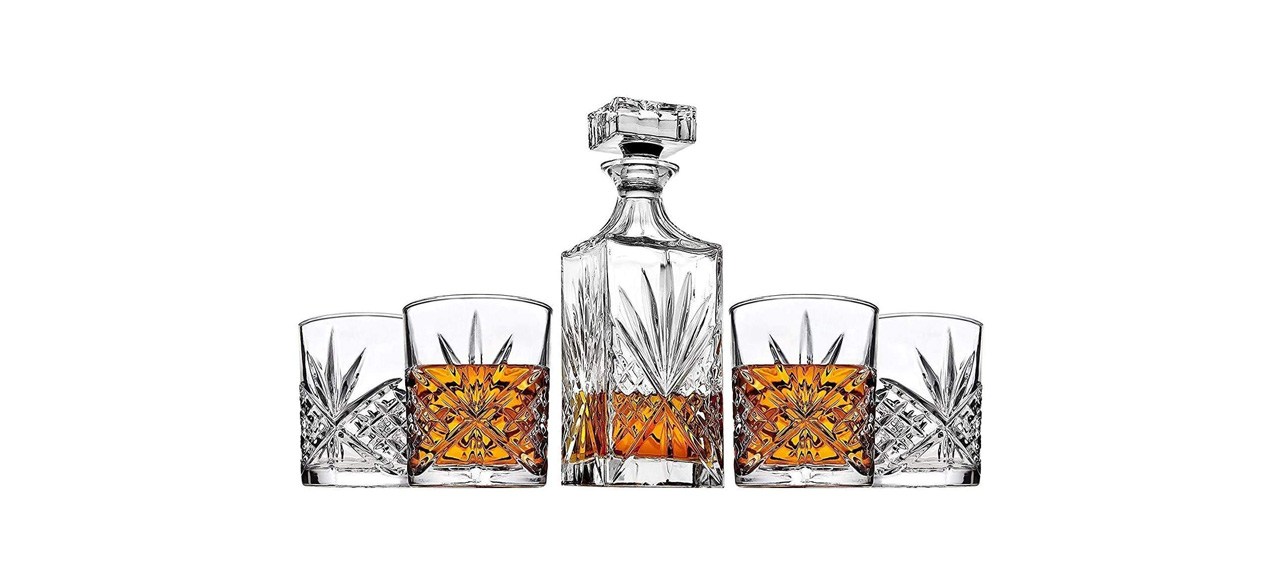 Best James Scott Irish Cut Decanter Set