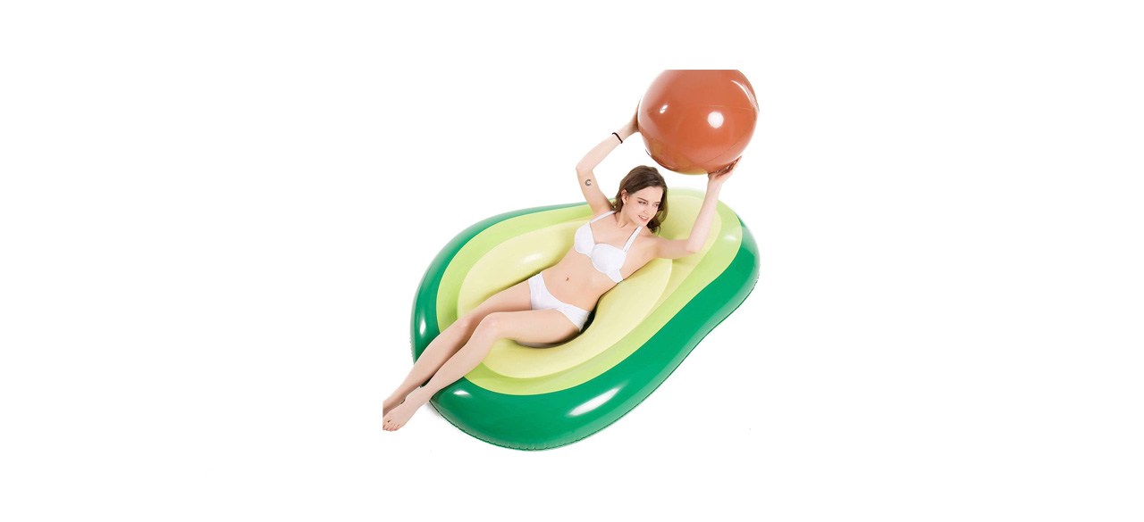 best Jasonwell Inflatable Avocado Pool Float