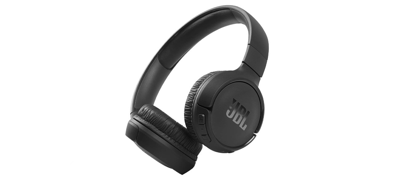 JBL Tune 510BT Bluetooth headphones on white background