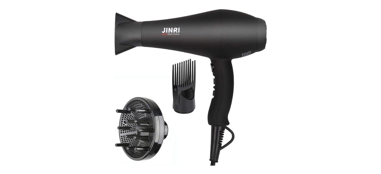 JINRI 1875W Negative Ionic Fast Dry Low Noise Blow Dryer