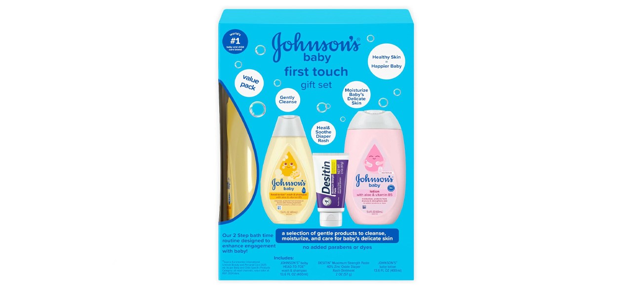 Johnson's Baby First Touch Baby Essentials Gift Set