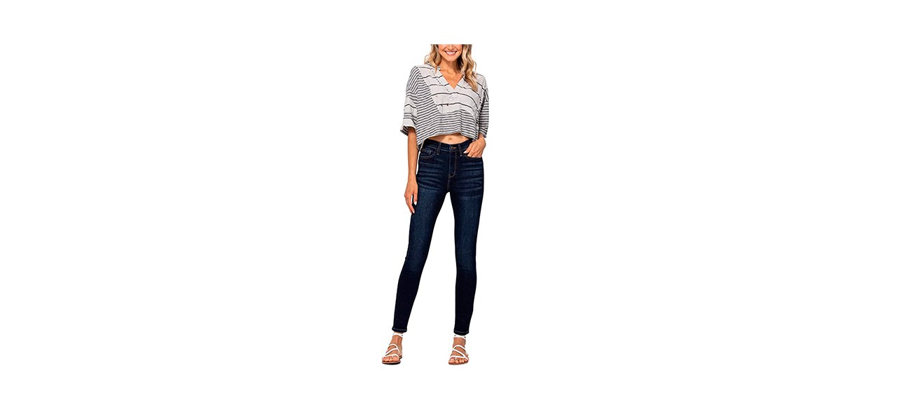 Best Judy Blue High Waist Nondistressed Skinny Jeans