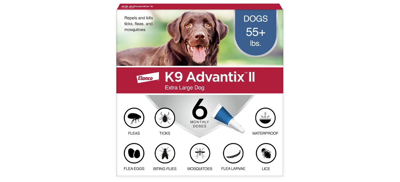 K9 Advantix II Prevenção contra pulgas e carrapatos de cães