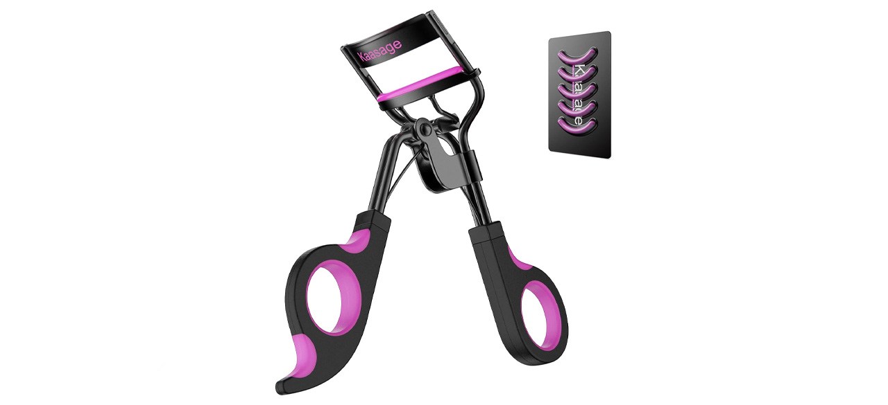 Kaasage Eyelash Curler with Advanced Silicone Refill Pads