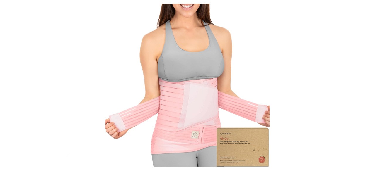 KeaBabies 3 in 1 Postpartum Belly Support Recovery Wrap